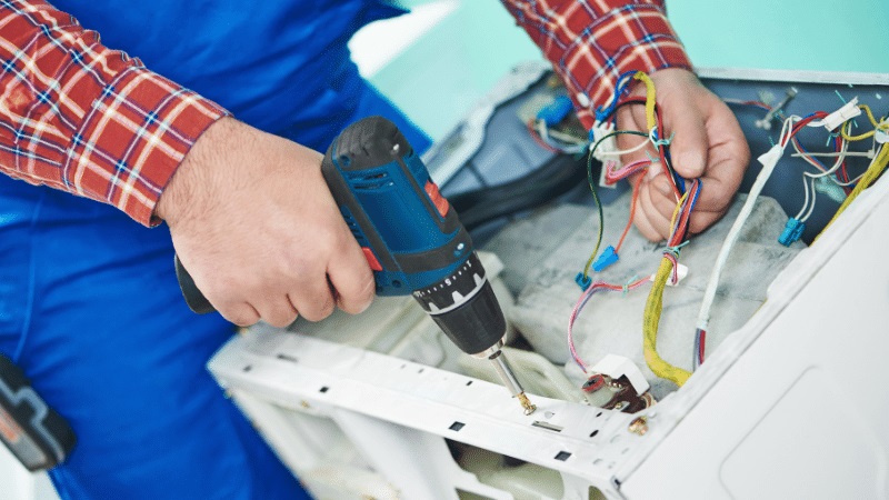 Kartepe Kumtel Kumtel çamaşır makinesi kart tamiri – Su almama arızası orijinal parça ile giderildi. - Teknik servis örneği
